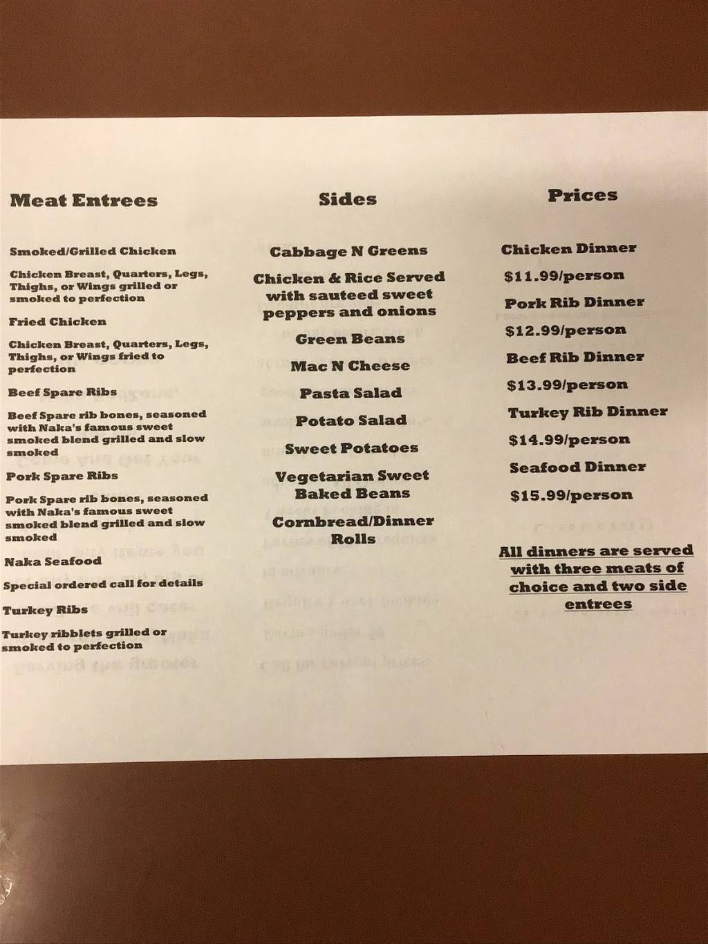 NakaEndZone BBQ | restaurant | 1310 Crafton Blvd, Pittsburgh, PA 15205, USA | 4128755522 OR +1 412-875-5522