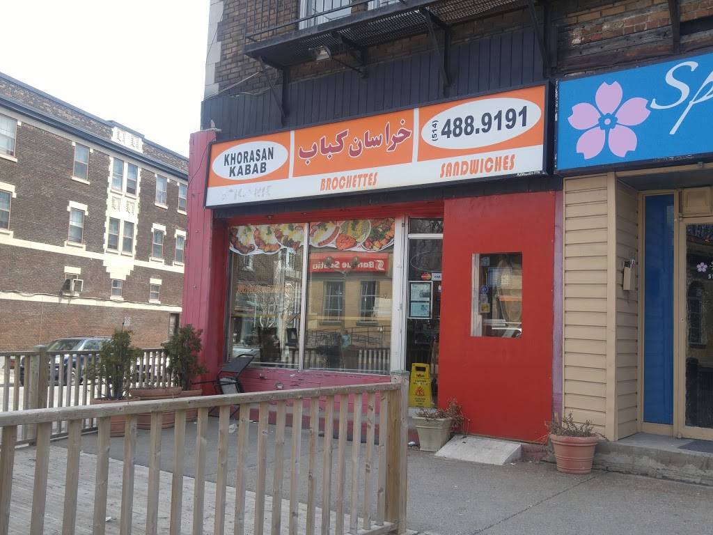 Khorasan Kabab | restaurant | 5700 Rue Sherbrooke Ouest, Montréal, QC H4A 1W8, Canada | 5144889191 OR +1 514-488-9191