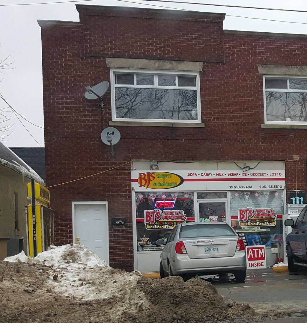 BJs Variety and Submarines | restaurant | 35 Ontario Rd, Welland, ON L3B 5C1, Canada | 9057355570 OR +1 905-735-5570