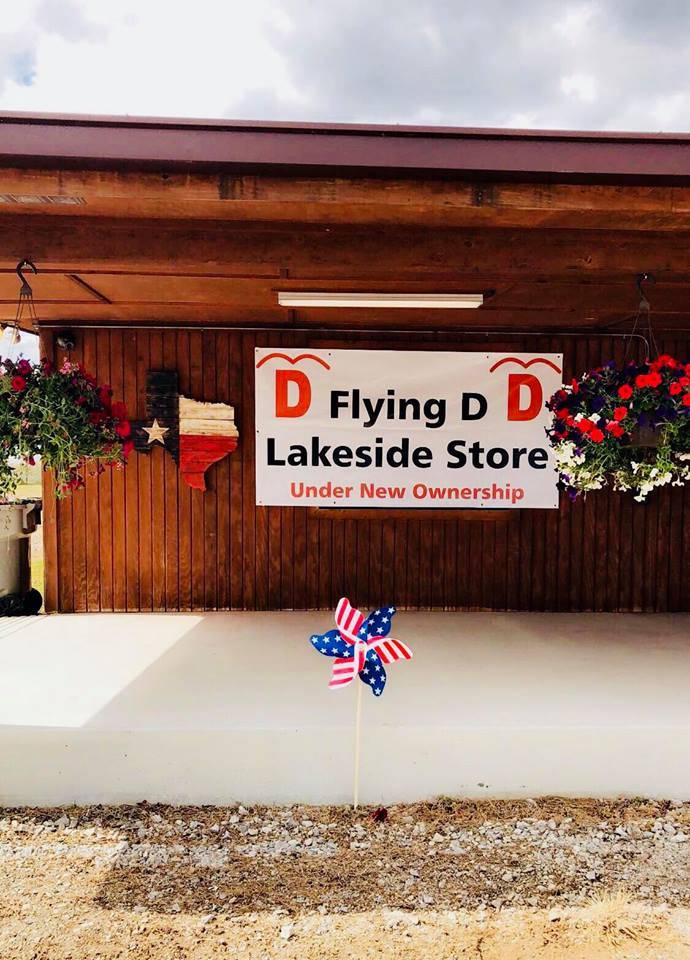 Flying D Lakeside Store & RV Park | restaurant | 7608 FM1125, Bowie, TX 76230, USA | 9408723581 OR +1 940-872-3581