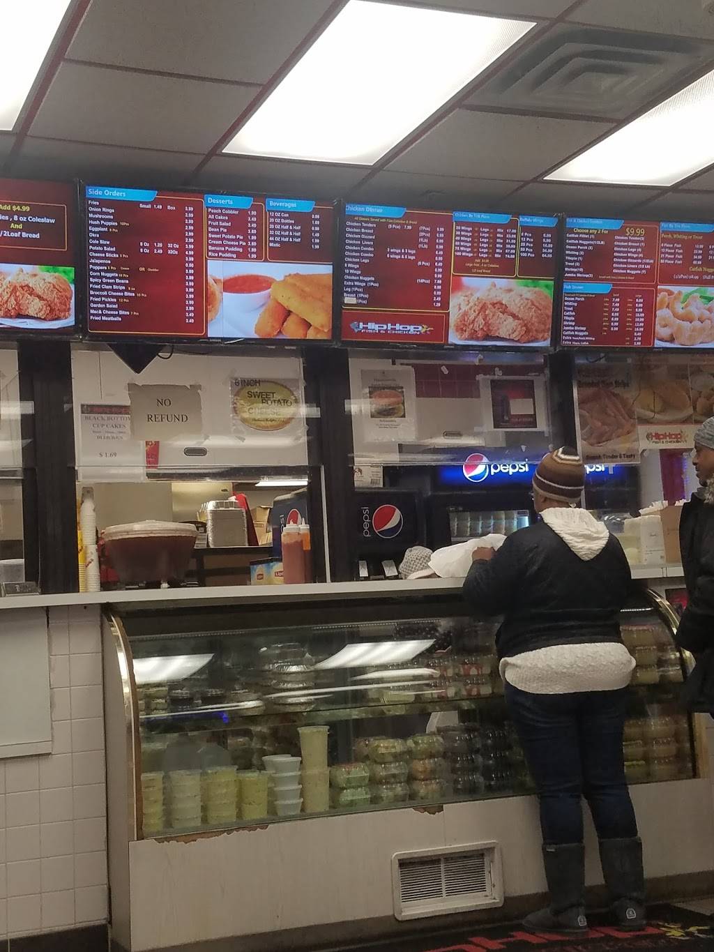 Hip Hop Fish & Chicken | restaurant | 3300 Reisterstown Rd, Baltimore, MD 21215, USA | 4104662727 OR +1 410-466-2727