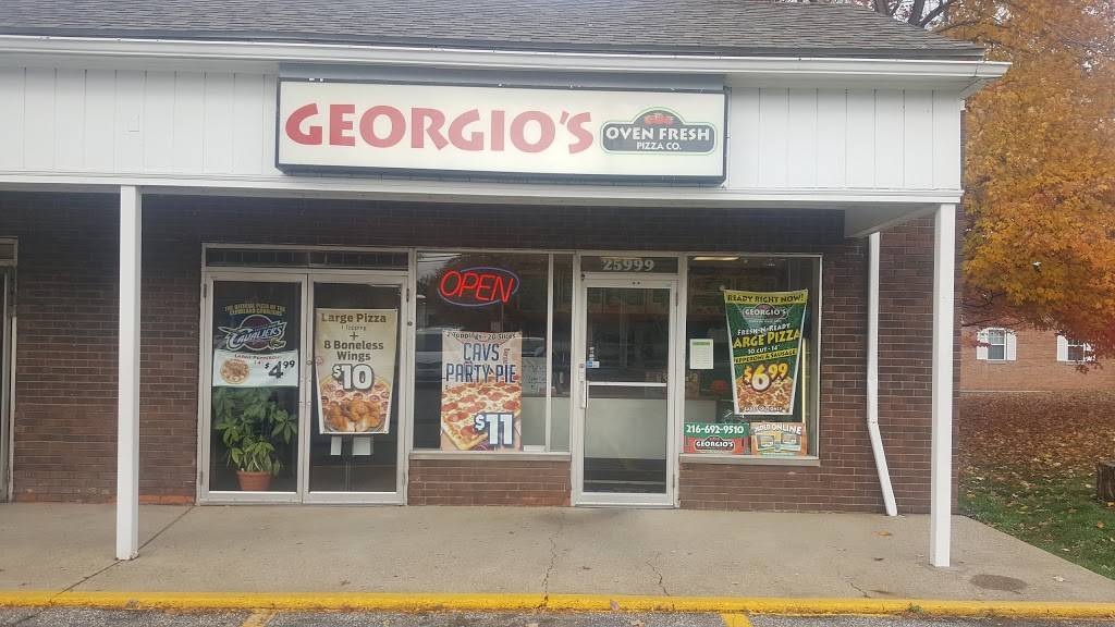 Georgios Oven Fresh Pizza Co | restaurant | 25999 Highland Rd, Cleveland, OH 44143, USA | 2166929510 OR +1 216-692-9510