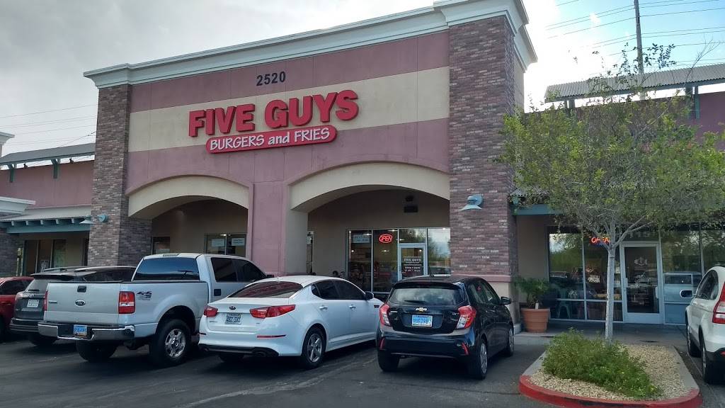 Five Guys | meal takeaway | 2520 E Craig Rd, North Las Vegas, NV 89032, USA | 7023853483 OR +1 702-385-3483