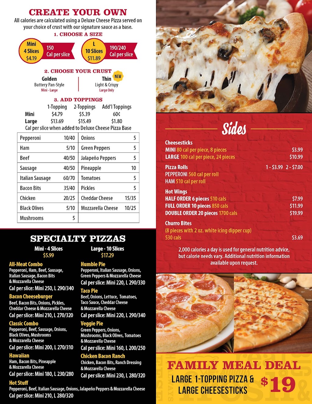 Godfathers Pizza Express | restaurant | 3020 Williams Ave, Woodward, OK 73801, USA | 5802563503 OR +1 580-256-3503
