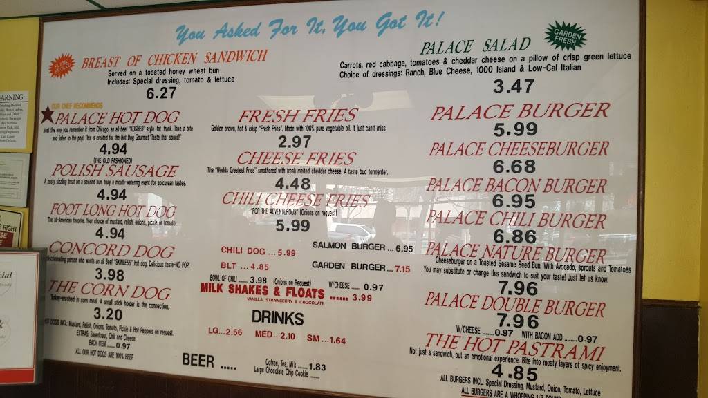 Hot Dog Palace | restaurant | 1990 Grant St, Concord, CA 94520, USA | 9257985889 OR +1 925-798-5889