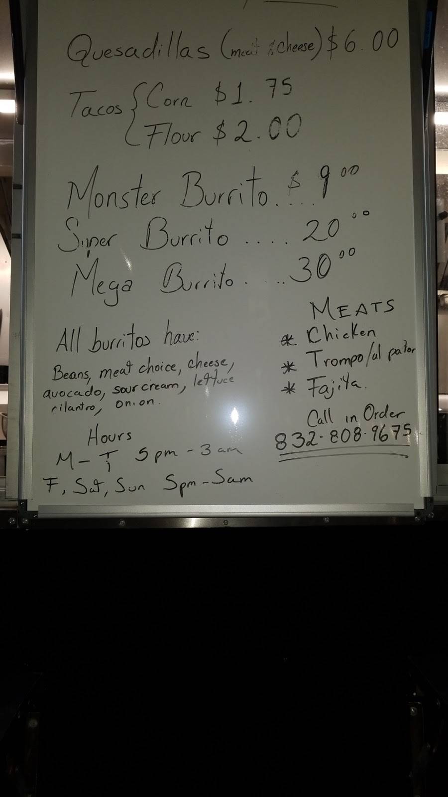 Diddys Tacos | restaurant | 1602 Farm to Market 1960 Rd W, Houston, TX 77090, USA | 8328089475 OR +1 832-808-9475