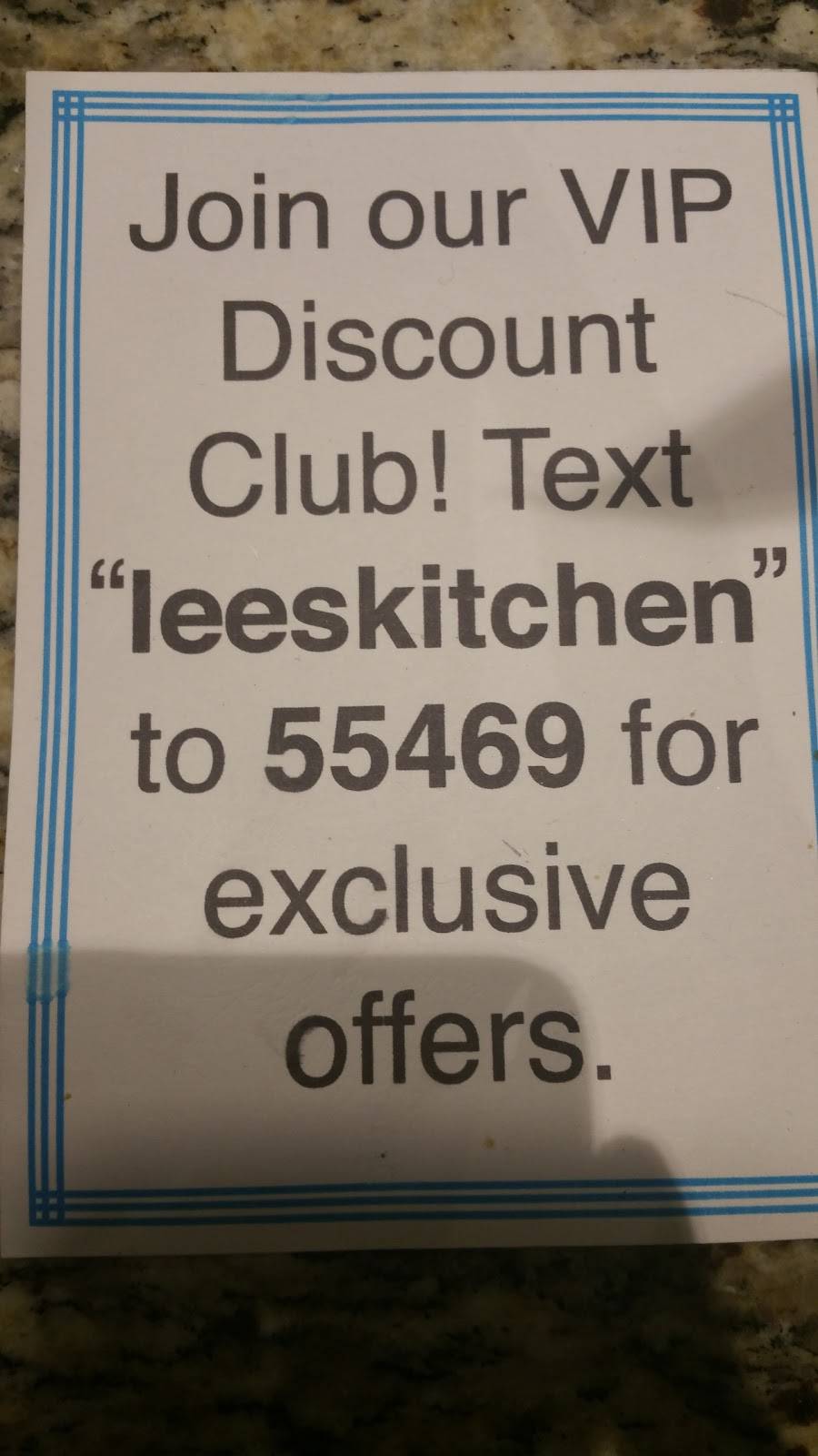 Lees Kitchen | meal takeaway | Layhill Shopping Center, 14448 Layhill Rd, Silver Spring, MD 20906, USA | 3015984810 OR +1 301-598-4810