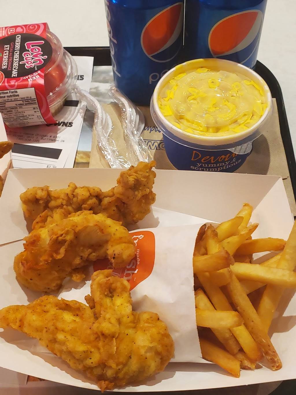 Mary Browns Chicken & Taters | restaurant | 901 Brant St Unit#3, Burlington, ON L7R 2J6, Canada | 9056341726 OR +1 905-634-1726