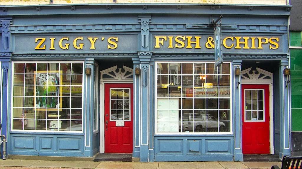 Ziggys Fish & Chips | restaurant | 21 Kent St W, Lindsay, ON K9V 2X9, Canada | 7053283847 OR +1 705-328-3847