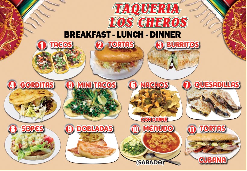 Taquería Los Cheros | restaurant | 13203 Aldine Westfield Rd, Houston, TX 77039, USA | 8327250313 OR +1 832-725-0313