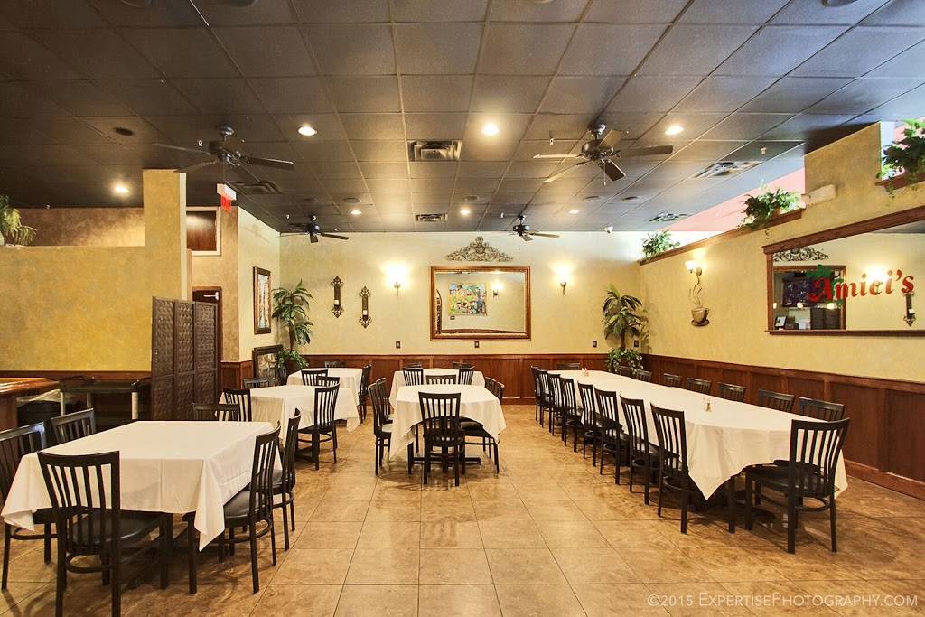 Amicis Italian Restaurant & Pizzeria | restaurant | 7720 N Wickham Rd #120, Melbourne, FL 32940, USA | 3212555377 OR +1 321-255-5377