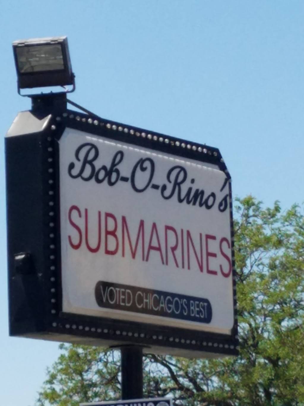 Bob-O-Rinos | meal takeaway | 3435 N Central Ave, Chicago, IL 60634, USA | 7735457827 OR +1 773-545-7827