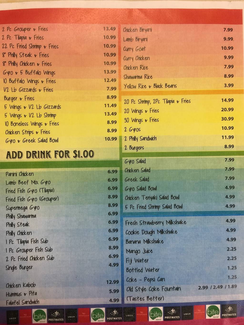 LaLa’s Gyros | restaurant | 2618 W Kennedy Blvd, Tampa, FL 33609, USA | 8138775252 OR +1 813-877-5252