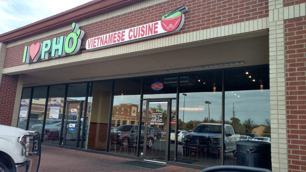 I Love Phở | restaurant | 405 Slide Rd #112, Lubbock, TX 79416, USA | 8067015403 OR +1 806-701-5403