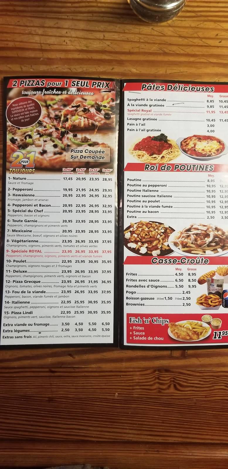 Royal Pizza - Laurentides | restaurant | 636 Chemin de Ste Anne des Lacs, Sainte-Anne-des-Lacs, QC J0R 1B0, Canada | 4506430090 OR +1 450-643-0090