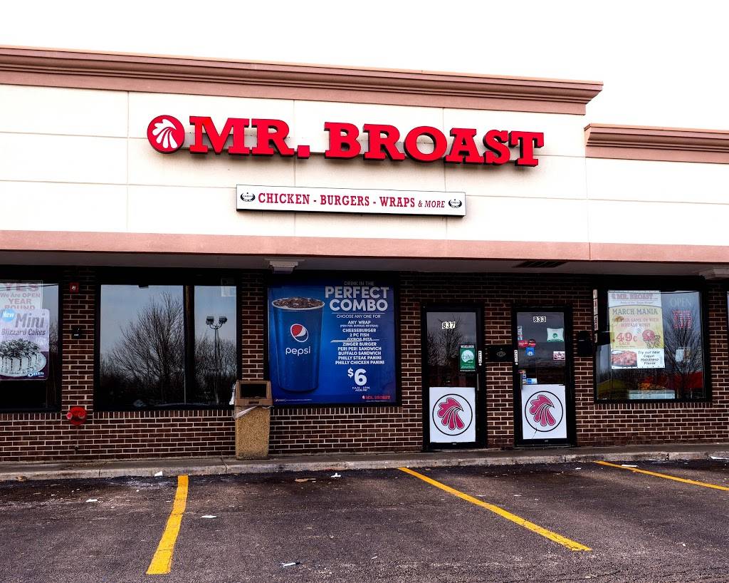 MR BROAST LOMBARD | restaurant | 833 E Roosevelt Rd, Lombard, IL 60148, USA | 6308891188 OR +1 630-889-1188