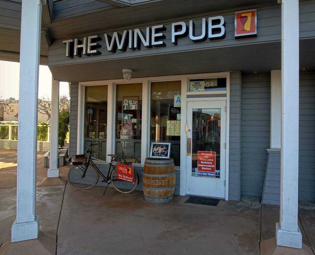 The Wine Pub | restaurant | 2907 Shelter Island Dr #108, San Diego, CA 92106, USA | 6197589325 OR +1 619-758-9325