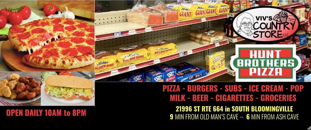 Vivs Country Store | restaurant | 21996 OH-664, South Bloomingville, OH 43152, USA | 7403321111 OR +1 740-332-1111