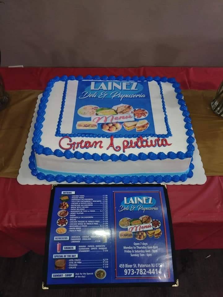 Lainez DELI & pupuseria | restaurant | 459 River St, Paterson, NJ 07524, USA | 9737824414 OR +1 973-782-4414
