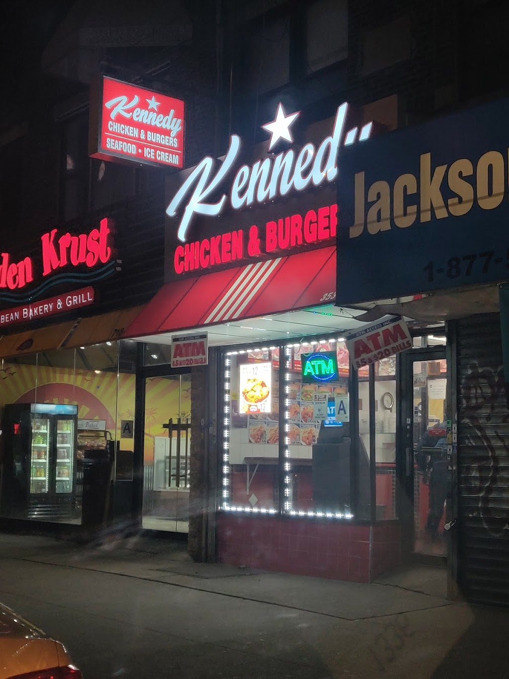 Kennedy Fried Chicken | restaurant | 3534 White Plains Rd, Bronx, NY 10467, USA | 7184056203 OR +1 718-405-6203