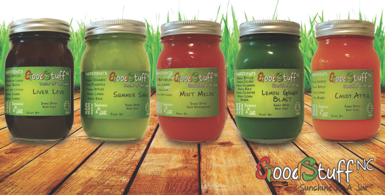 GoodStuff Juices | restaurant | 27858, 803 Moye Boulevard, Greenville, NC 27834, USA | 2527519000 OR +1 252-751-9000