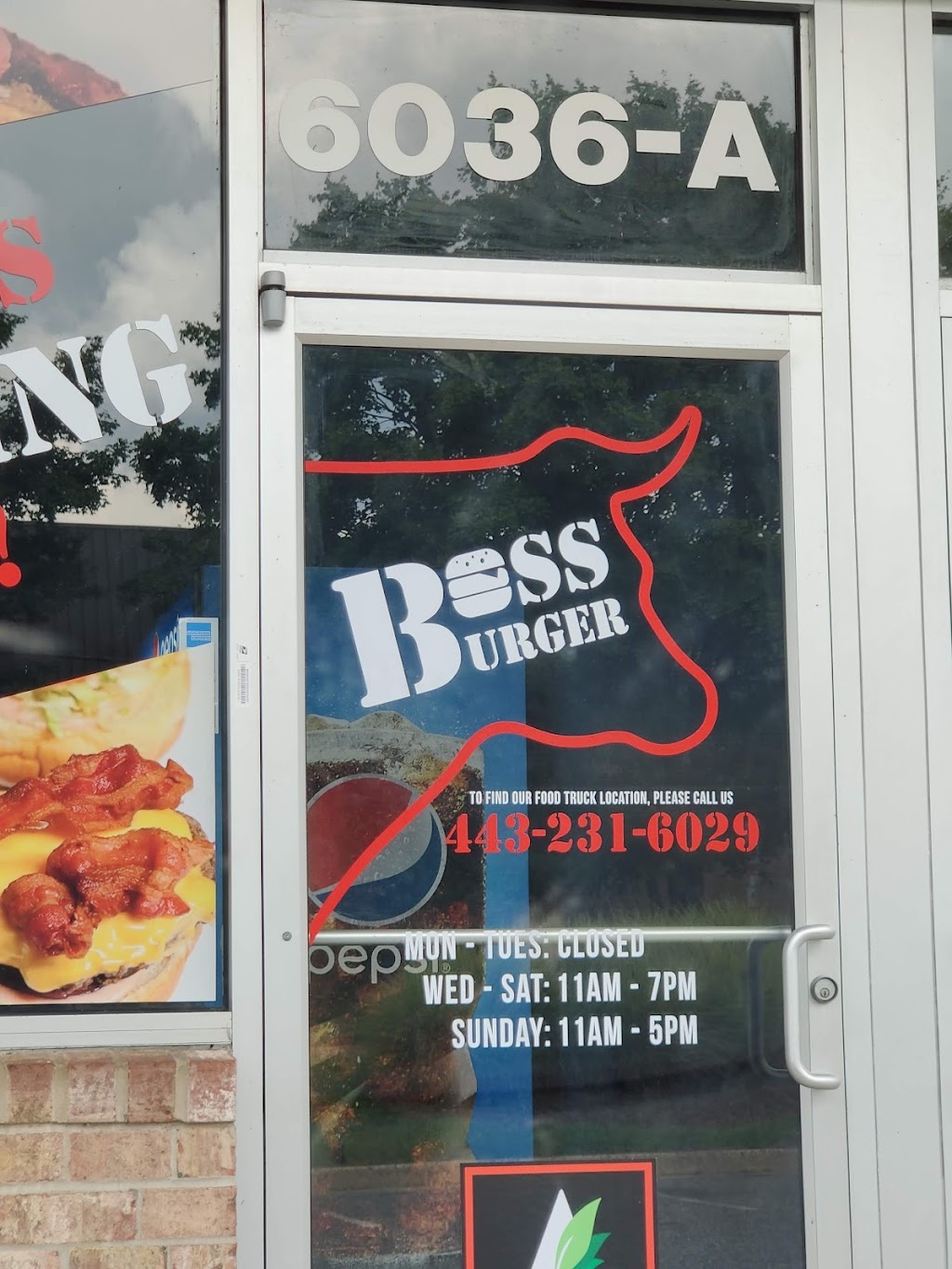 Boss Burger, LLC | restaurant | 6036 Rossville Blvd, Essex, MD 21221, USA | 4432316029 OR +1 443-231-6029
