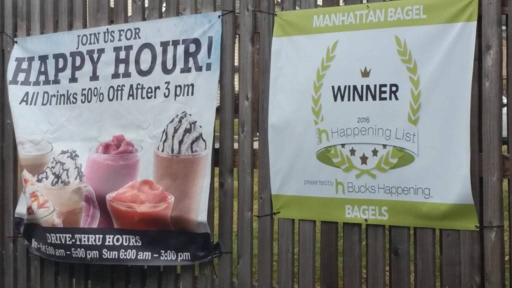 Manhattan Bagel | cafe | 5 E Butler Ave, Chalfont, PA 18914, USA | 2159978100 OR +1 215-997-8100