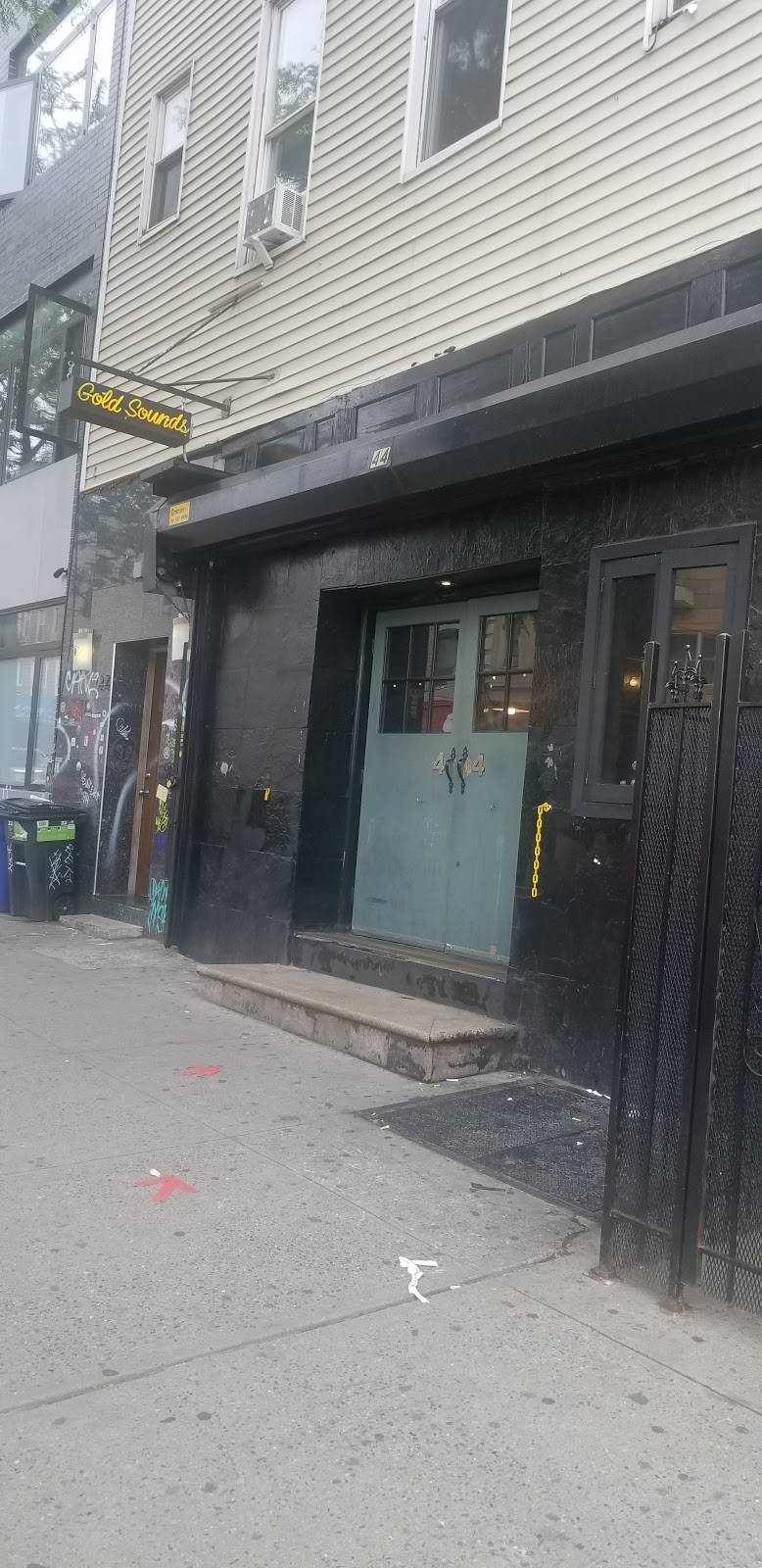 Gold Sounds Bar | restaurant | 44 Wilson Ave, Brooklyn, NY 11237, USA | 7186180686 OR +1 718-618-0686