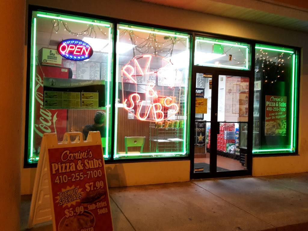 Carinis Pizza and Subs Pasadena | meal delivery | 8894 Fort Smallwood Rd #7, Pasadena, MD 21122, USA | 4102557100 OR +1 410-255-7100