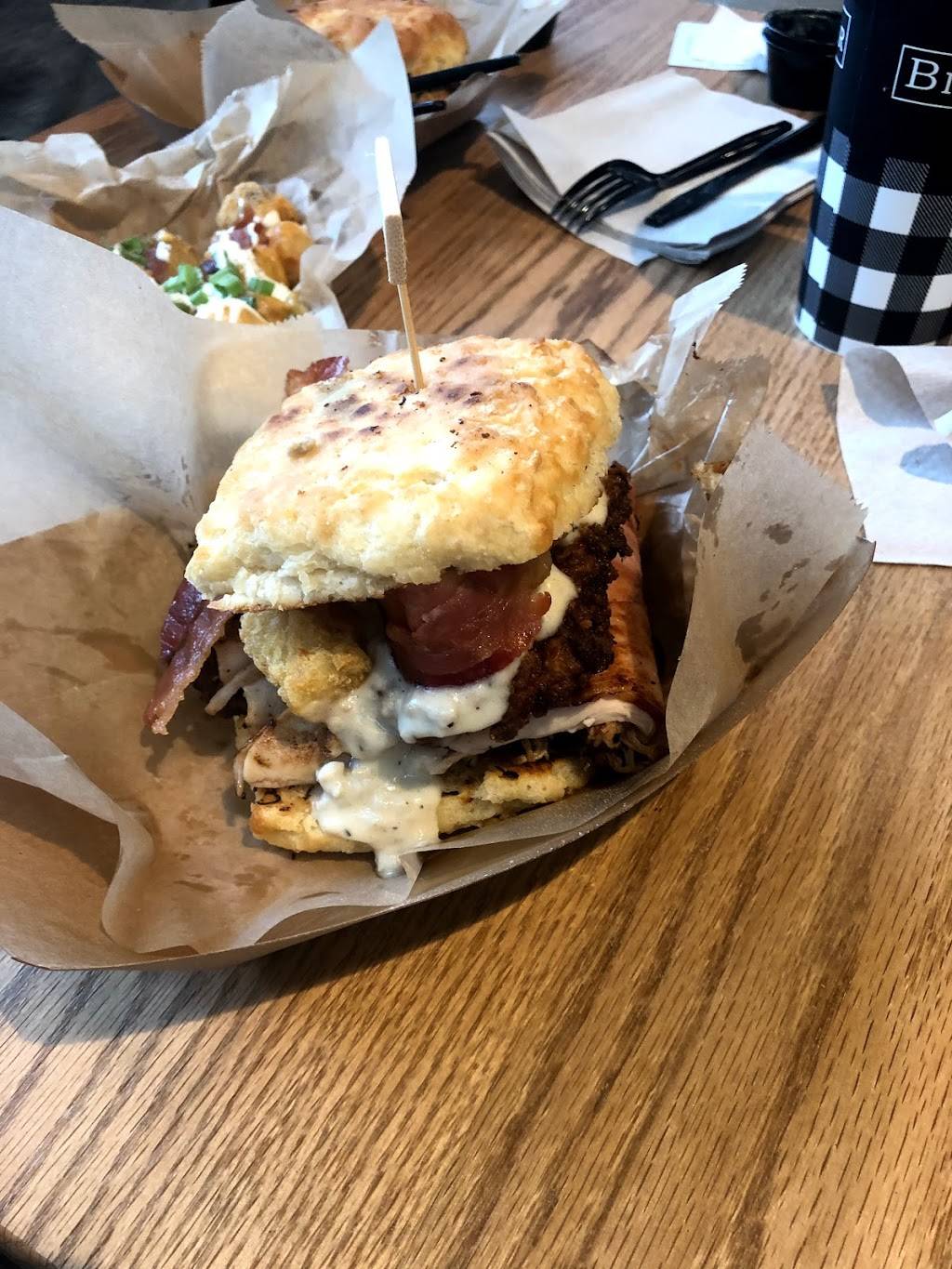 The Biscuit Bar | restaurant | 1707 N Collins St #101, Arlington, TX 76011, USA | 8178736330 OR +1 817-873-6330