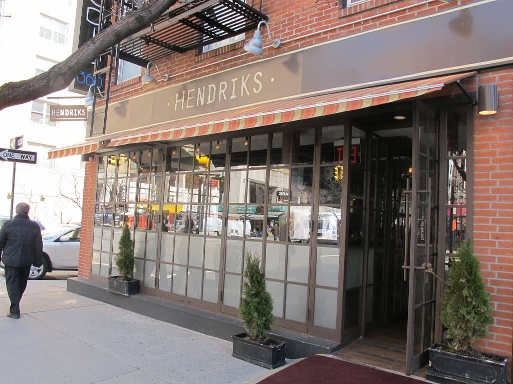 Hendriks | restaurant | 557 3rd Ave, New York, NY 10016, USA | 2126868080 OR +1 212-686-8080
