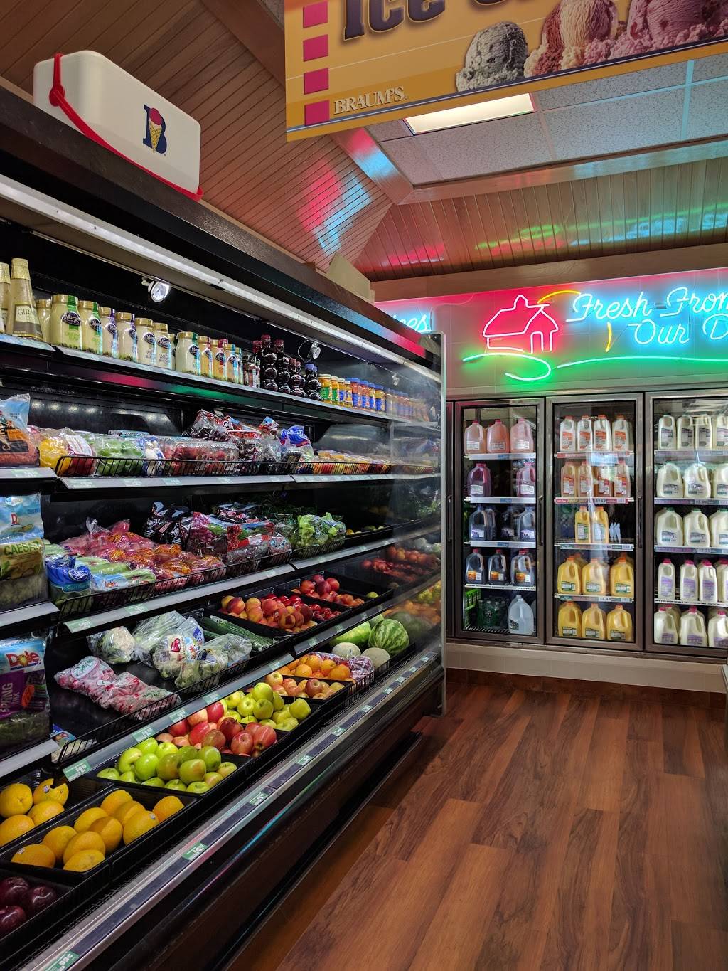 Braums Ice Cream & Burger Restaurant | restaurant | 10142 E 31st St, Tulsa, OK 74146, USA | 9186220041 OR +1 918-622-0041