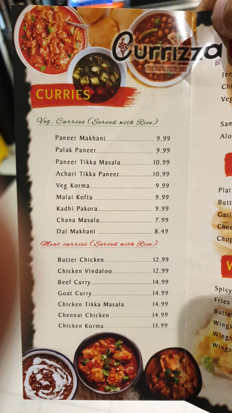 Currizza | restaurant | 811 Barbara Ct Unit 3&4, Cambridge, ON N3H 2N3, Canada | 5196537187 OR +1 519-653-7187