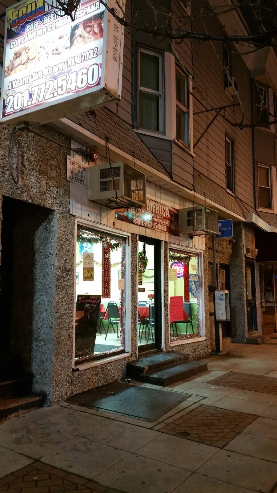 EcuAmerica Restaurant | restaurant | 4 Kearny Ave, Kearny, NJ 07032, USA | 2017725460 OR +1 201-772-5460