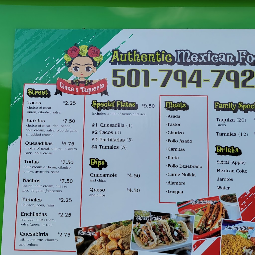 Elenas Taqueria | restaurant | 610 N Briarwood Dr, Sheridan, AR 72150, USA | 5017947920 OR +1 501-794-7920