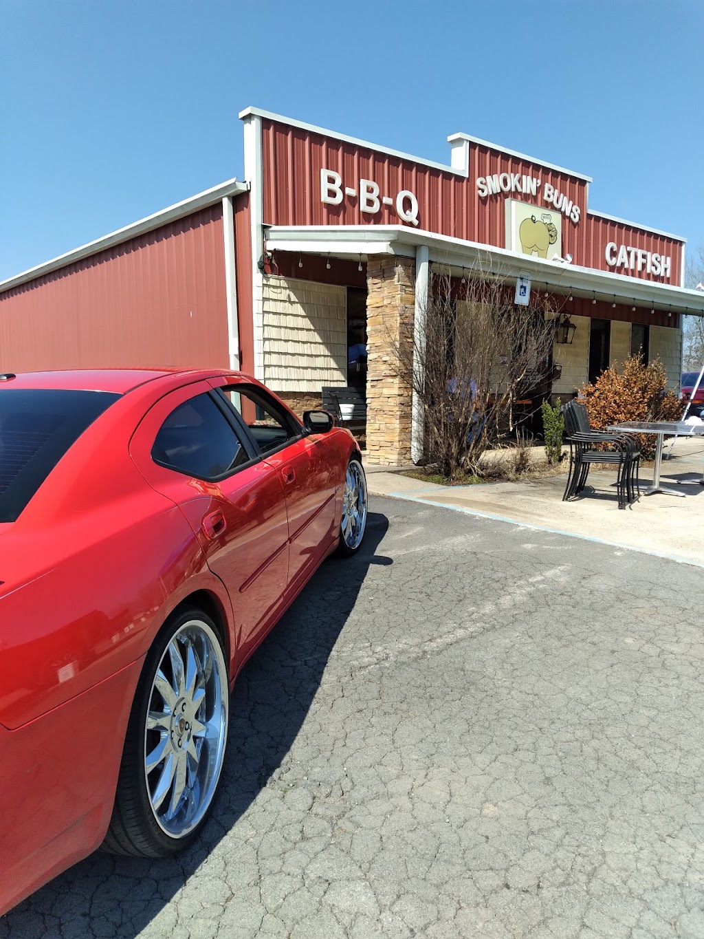 Smokin Buns | restaurant | 25401 AR-107, Jacksonville, AR 72076, USA | 5019882867 OR +1 501-988-2867