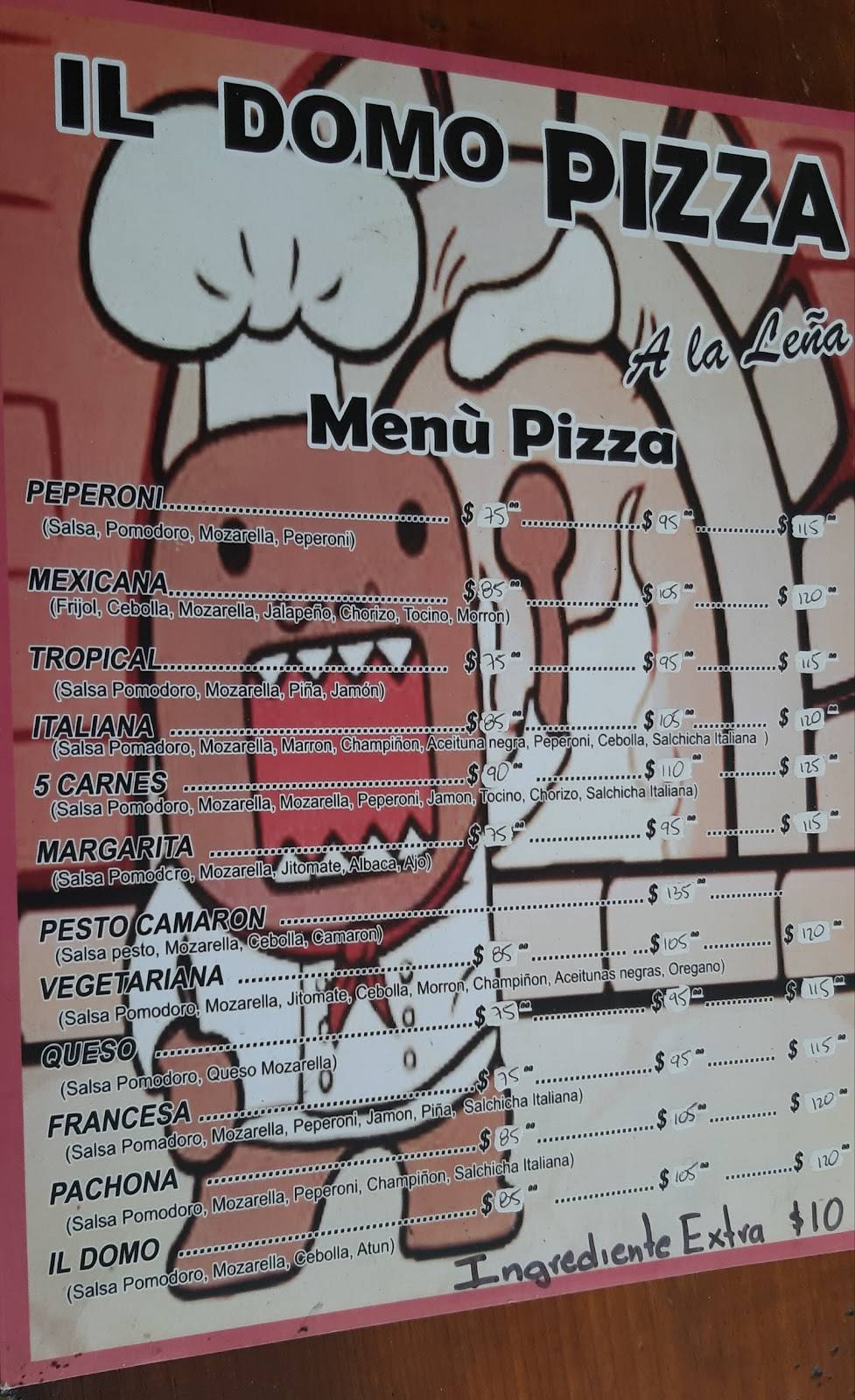 Il Domo Pizza artesanal a la Leña | restaurant | Ave. Magnolias entre privada gaviota y, Priv. Torcasitas, Fracc. Lomas de, El Refugio, 22253 Tijuana, B.C., Mexico | 016642620423 OR +52 664 262 0423