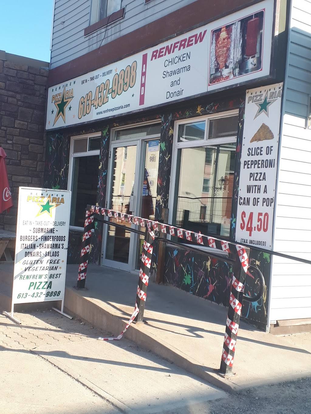 Renfrew Pizzaria | restaurant | 98 Raglan St S, Renfrew, ON K7V 1P8, Canada | 6134329898 OR +1 613-432-9898