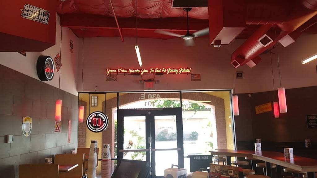 Jimmy Johns | meal delivery | 430 E Bell Rd #101, Phoenix, AZ 85022, USA | 6026888473 OR +1 602-688-8473