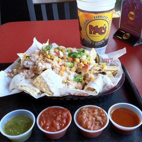 Moes Southwest Grill | restaurant | 4880 Peachtree Corners Cir, Peachtree Corners, GA 30092, USA | 7707979340 OR +1 770-797-9340