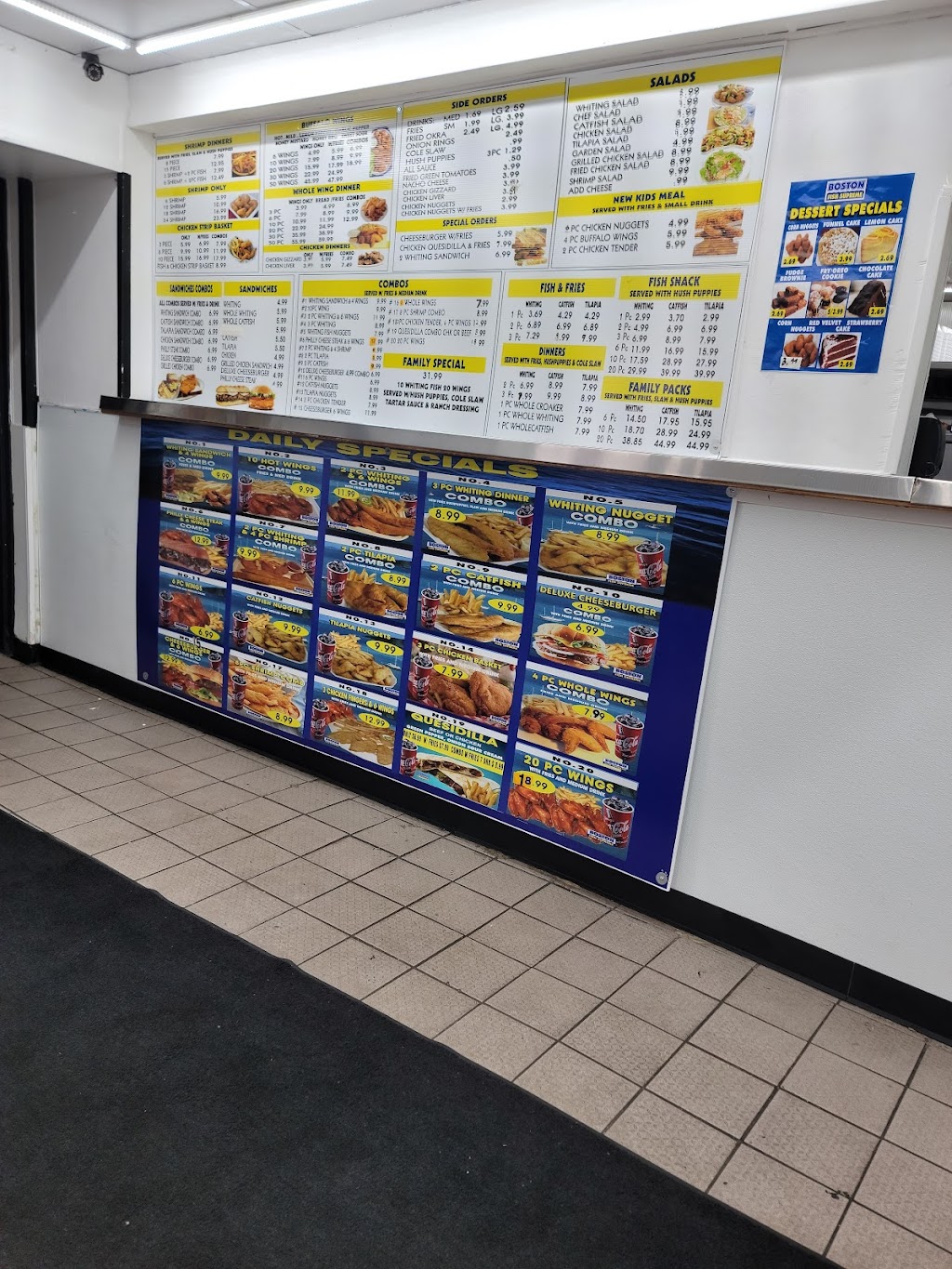 Boston Fish and Things | restaurant | 7700 1st Ave N, Birmingham, AL 35206, USA | 2052025026 OR +1 205-202-5026