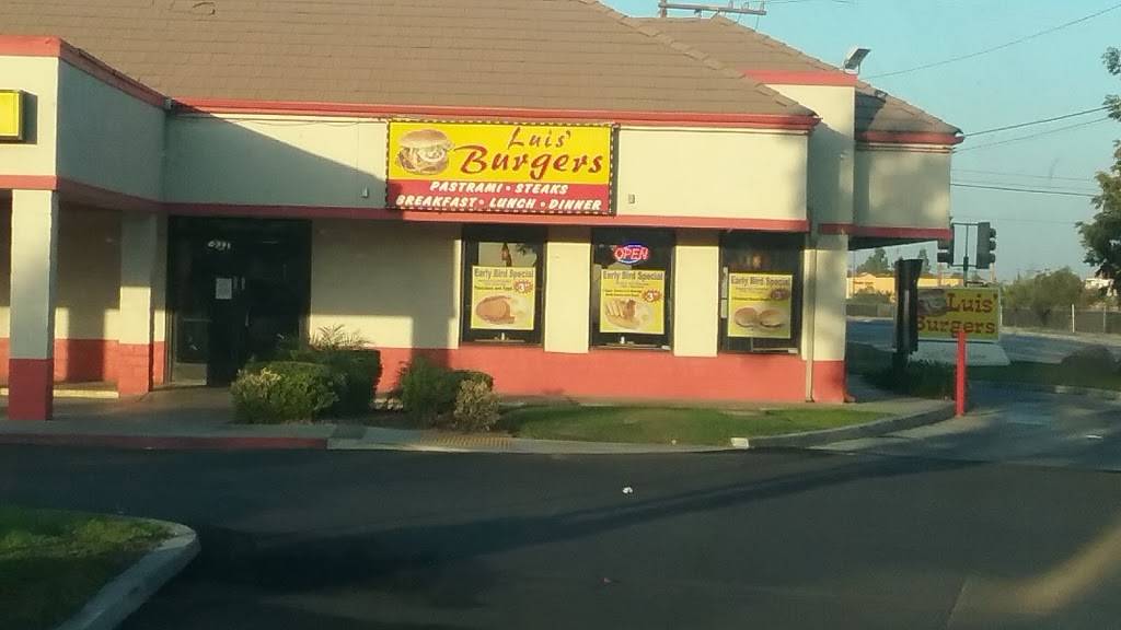 Luis Burgers | restaurant | 1565 White Ln, Bakersfield, CA 93307, USA | 6613974080 OR +1 661-397-4080