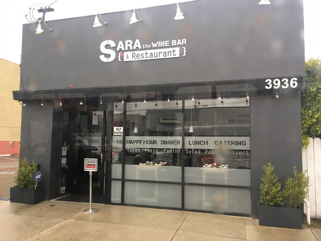 Sara The Wine Bar | restaurant | 3936 Sepulveda Blvd, Culver City, CA 90230, USA | 3103135522 OR +1 310-313-5522