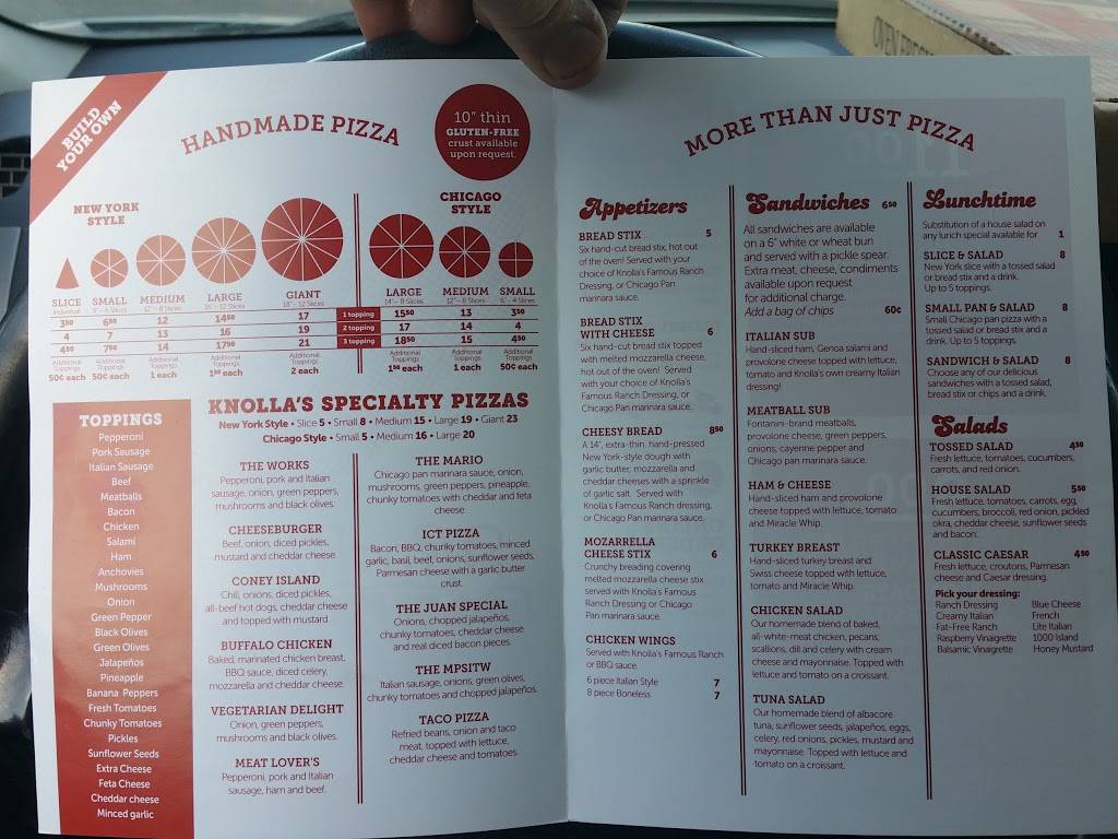 Knollas Pizza Maize | restaurant | 4041 N Maize Rd #200, Maize, KS 67101, USA | 3167224662 OR +1 316-722-4662