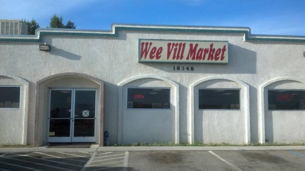 Wee Vill Market | restaurant | 18348 W Avenue D, Lancaster, CA 93536, USA | 6617242200 OR +1 661-724-2200