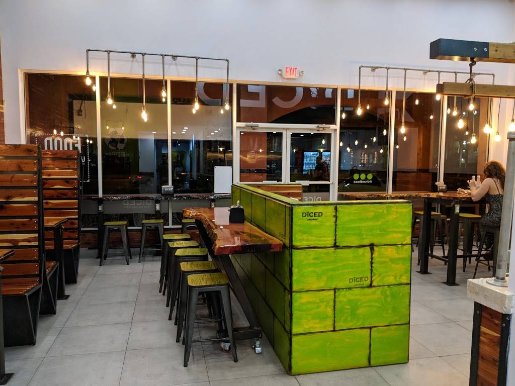 Diced | restaurant | 2600 NW 87th Ave #13, Doral, FL 33172, USA | 3059648021 OR +1 305-964-8021