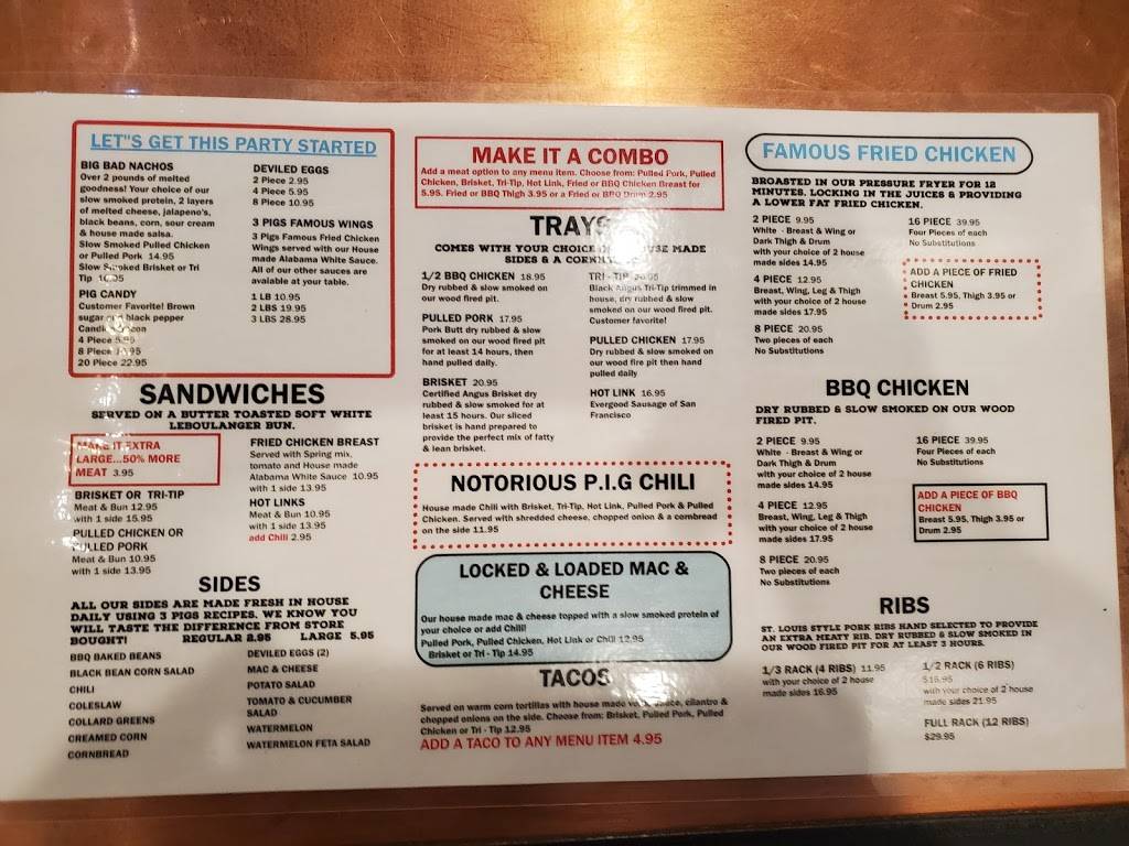 3 Pigs BBQ | restaurant | 11 S B St, San Mateo, CA 94401, USA | 6503896389 OR +1 650-389-6389