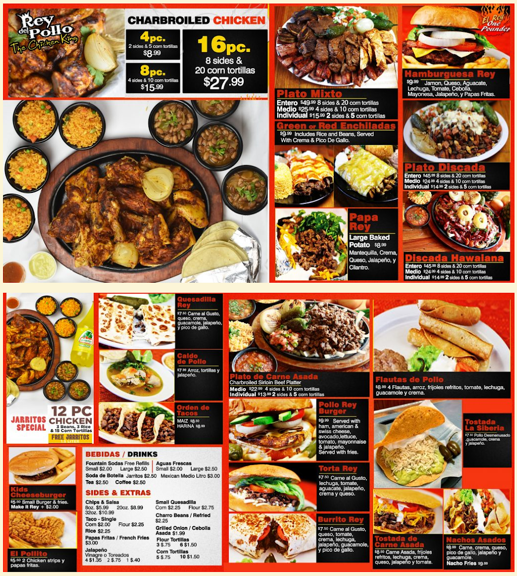 Pollo Asado Rey del Pollo | restaurant | 2420 Southmore Ave, Pasadena, TX 77502, USA | 7135891833 OR +1 713-589-1833