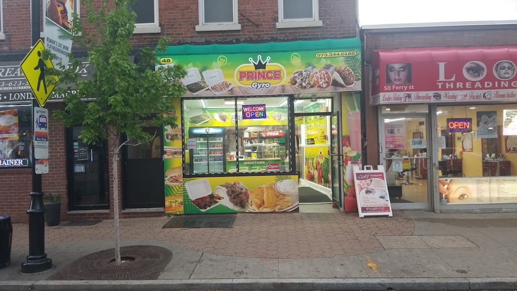 Prince Gyro | restaurant | 48 Ferry St, Newark, NJ 07105, USA | 9733446185 OR +1 973-344-6185