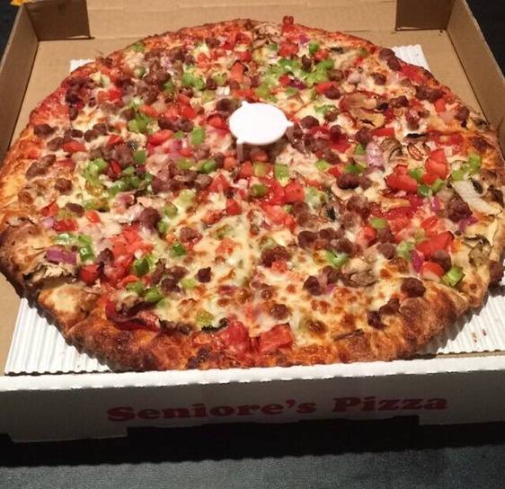 Seniores Pizza | meal delivery | 2210 S El Camino Real, San Mateo, CA 94403, USA | 6505735400 OR +1 650-573-5400